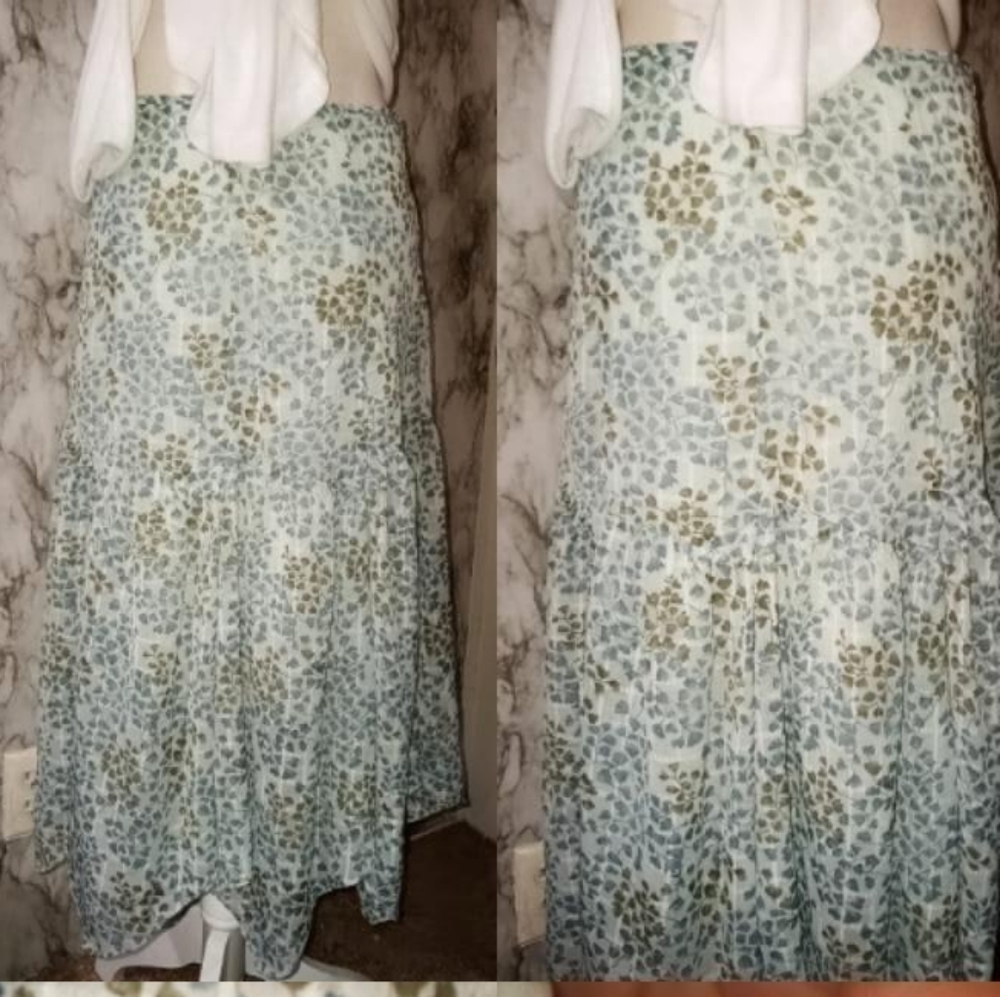 Free People | Floral Maxi Skirt